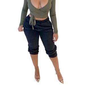 Black oversized sweatpants size large